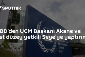 ABD’den UCM Başkanı Akane ve üst düzey yetkili Seye’ye yaptırım