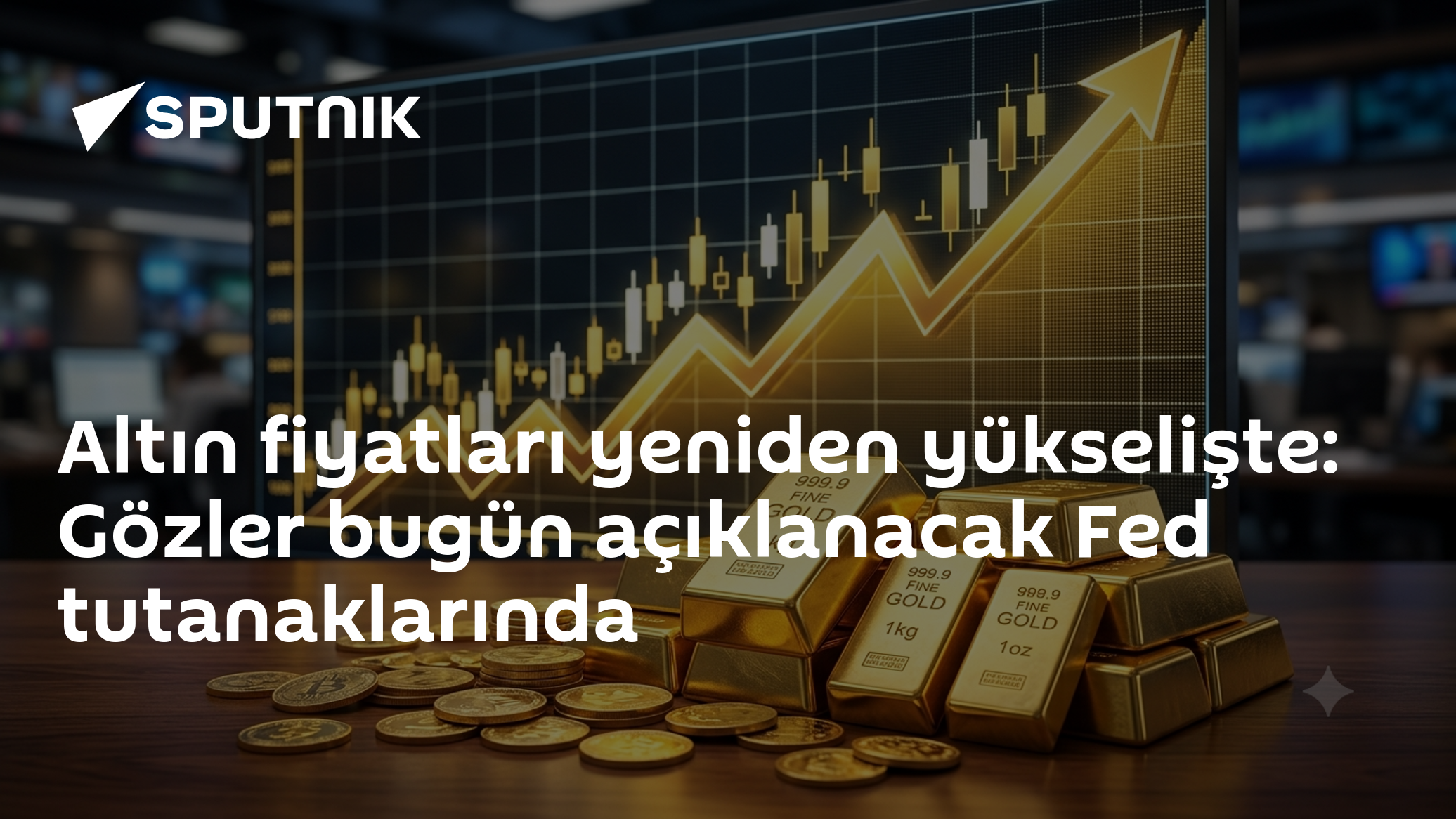 Altın fiyatları yeniden yükselişte: Gözler bugün açıklanacak Fed tutanaklarında