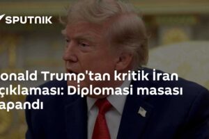 Donald Trump'tan kritik İran açıklaması: Diplomasi masası kapandı