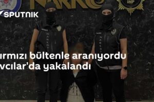 Kırmızı bültenle aranıyordu Avcılar'da yakalandı