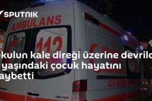 Okulun kale direği üzerine devrildi: 8 yaşındaki çocuk hayatını kaybetti