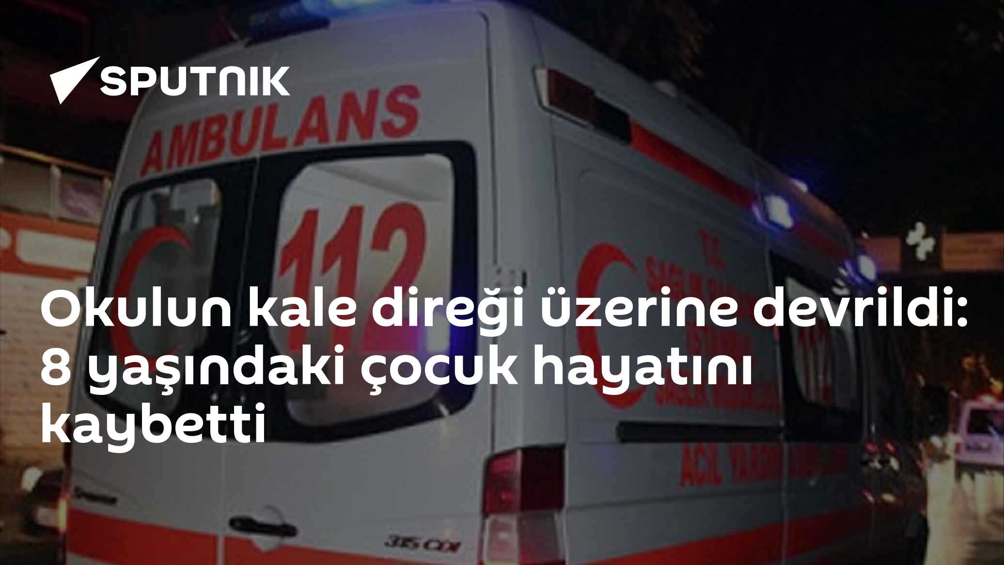 Okulun kale direği üzerine devrildi: 8 yaşındaki çocuk hayatını kaybetti