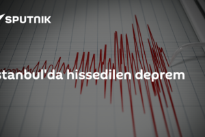 İstanbul'da hissedilen deprem