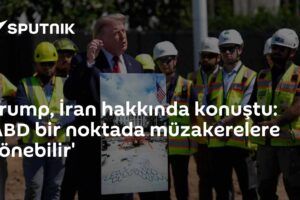 Trump, İran hakkında konuştu: 'ABD bir noktada müzakerelere dönebilir'