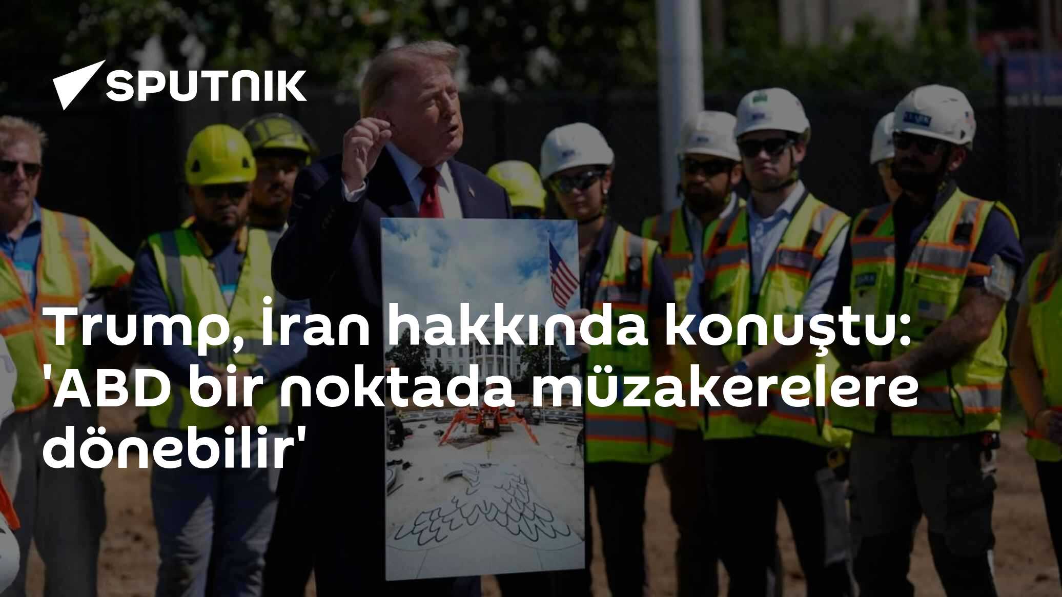 Trump, İran hakkında konuştu: 'ABD bir noktada müzakerelere dönebilir'