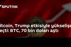 Bitcoin, Trump etkisiyle yükselişe geçti: BTC, 70 bin doları aştı