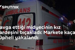 Kavga ettiği midyecinin kız kardeşini bıçakladı: Markete kaçan şüpheli yakalandı
