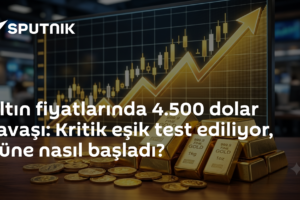 Altın fiyatlarında 4.500 dolar savaşı: Kritik eşik test ediliyor, güne nasıl başladı?