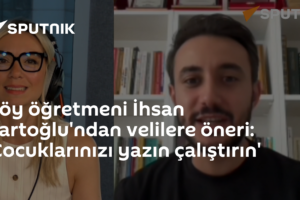 Köy öğretmeni İhsan Kartoğlu'ndan velilere öneri: 'Çocuklarınızı yazın çalıştırın'