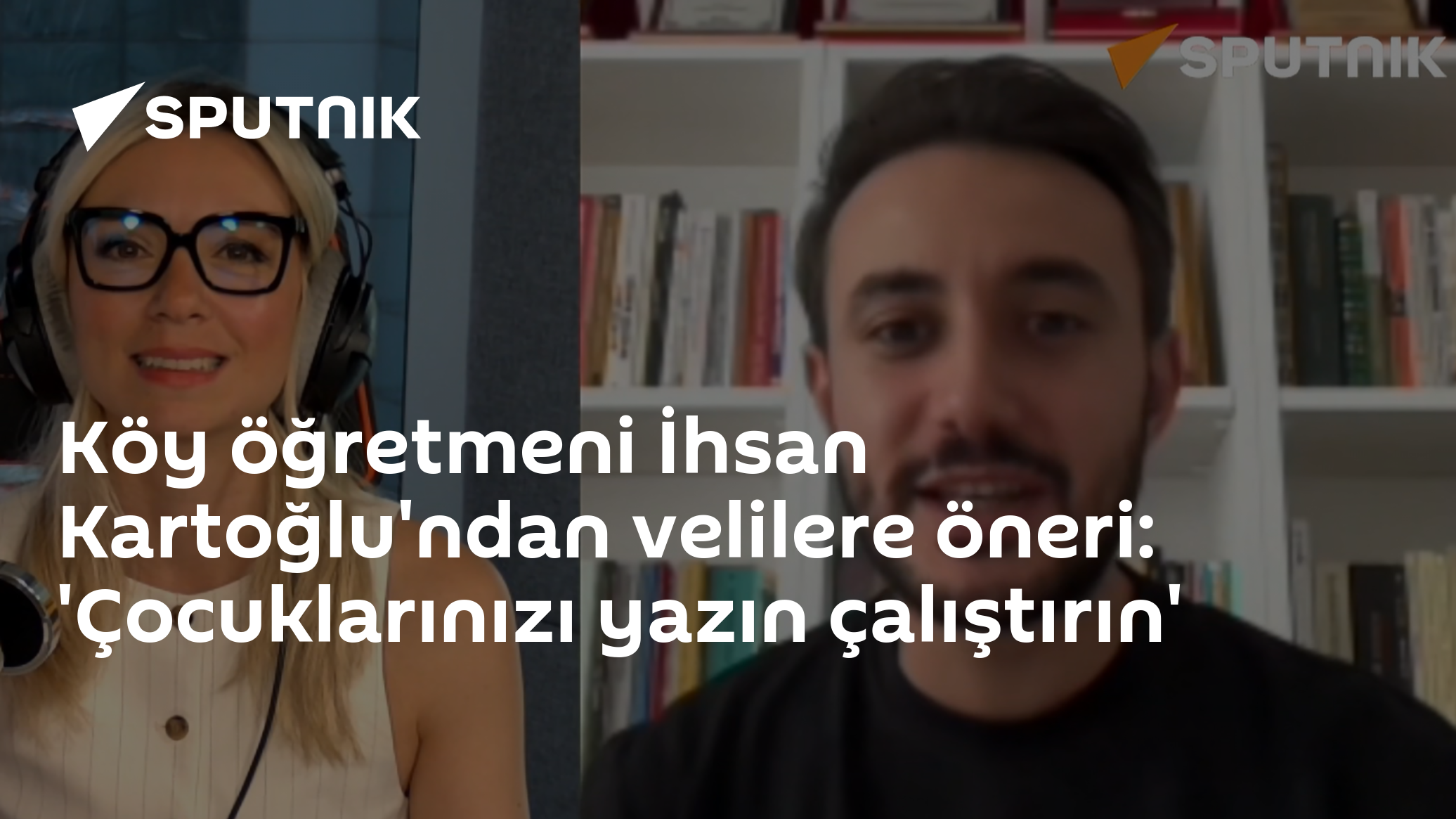Köy öğretmeni İhsan Kartoğlu'ndan velilere öneri: 'Çocuklarınızı yazın çalıştırın'