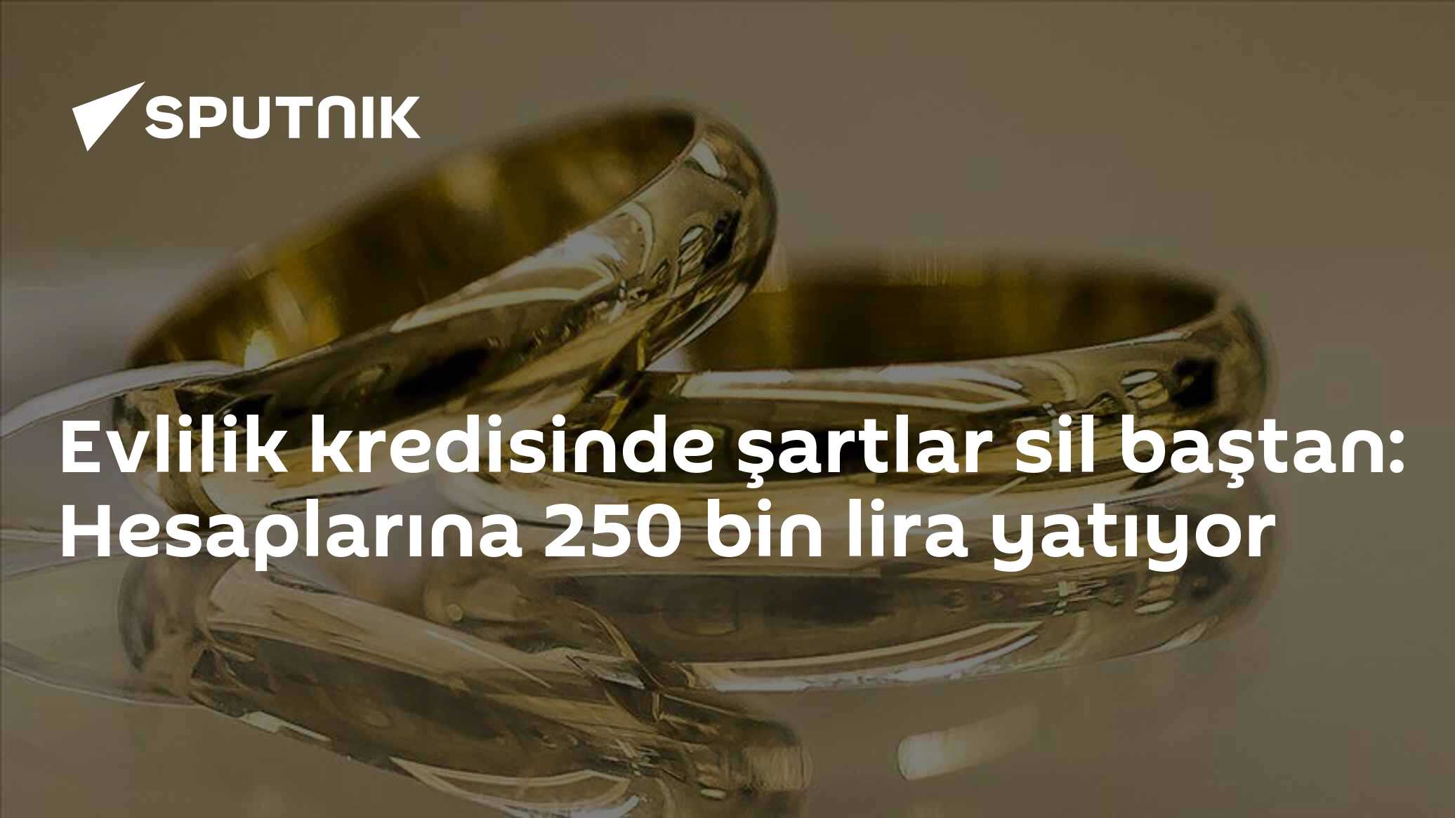 Evlilik kredisinde şartlar sil baştan: Hesaplarına 250 bin lira yatıyor