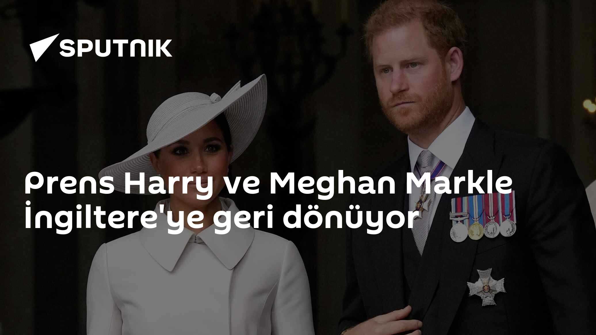 Prens Harry ve Meghan Markle İngiltere'ye geri dönüyor