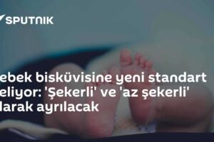 Bebek bisküvisine yeni standart geliyor: 'Şekerli' ve 'az şekerli' olarak ayrılacak