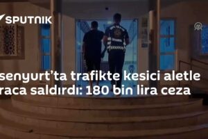 Esenyurt’ta trafikte kesici aletle araca saldırdı: 180 bin lira ceza