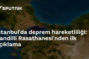 İstanbul’da deprem hareketliliği: Kandilli Rasathanesi'nden ilk açıklama