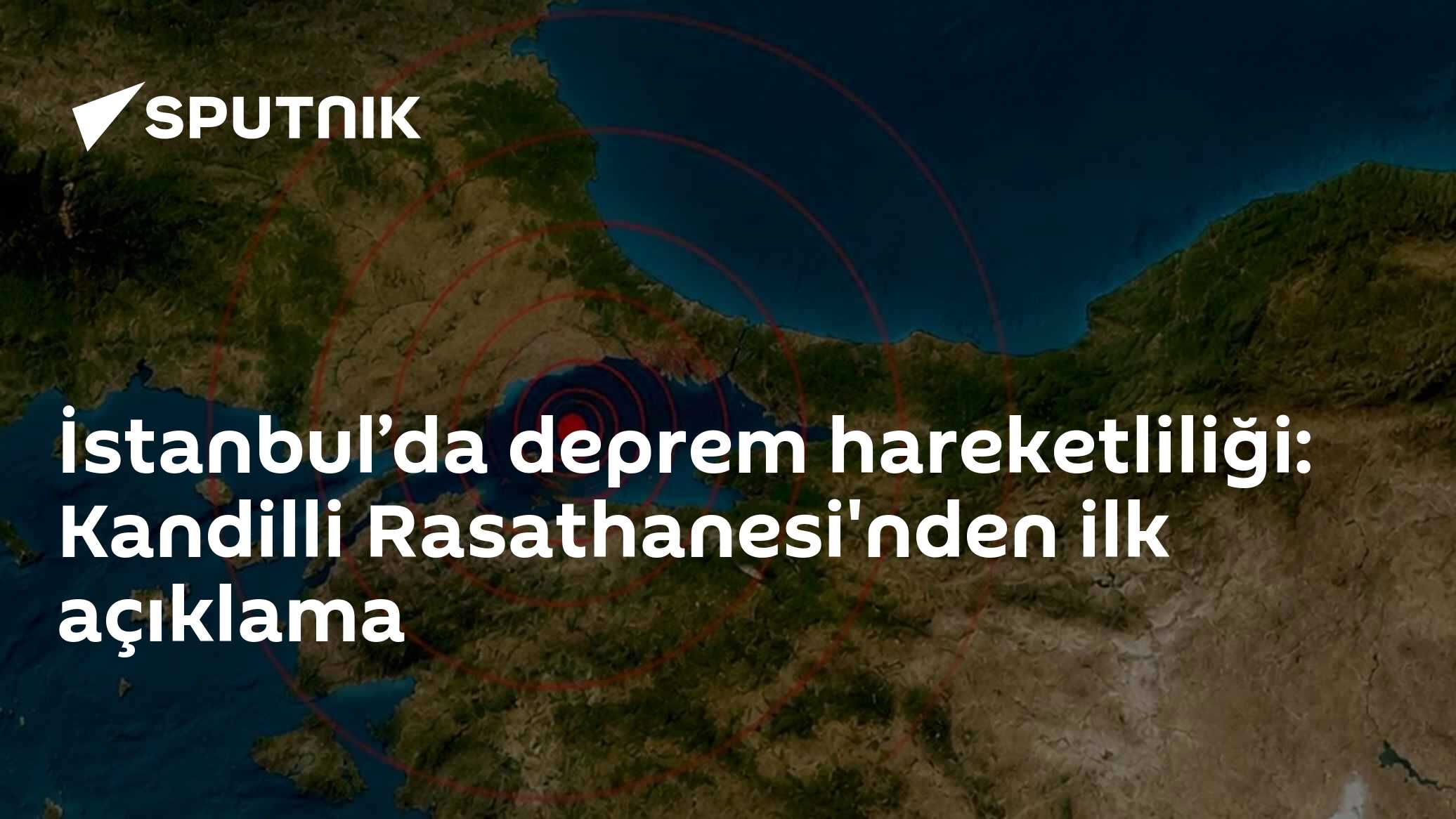 İstanbul’da deprem hareketliliği: Kandilli Rasathanesi'nden ilk açıklama