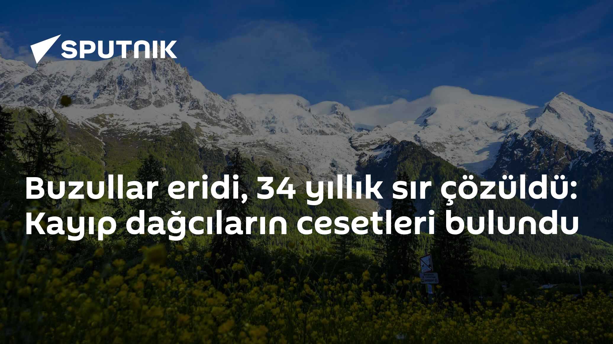 Buzullar eridi, 34 yıllık sır çözüldü: Kayıp dağcıların cesetleri bulundu