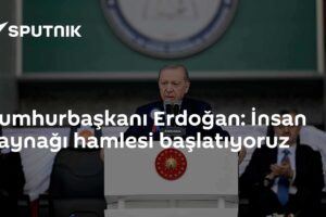 Cumhurbaşkanı Erdoğan: İnsan kaynağı hamlesi başlatıyoruz