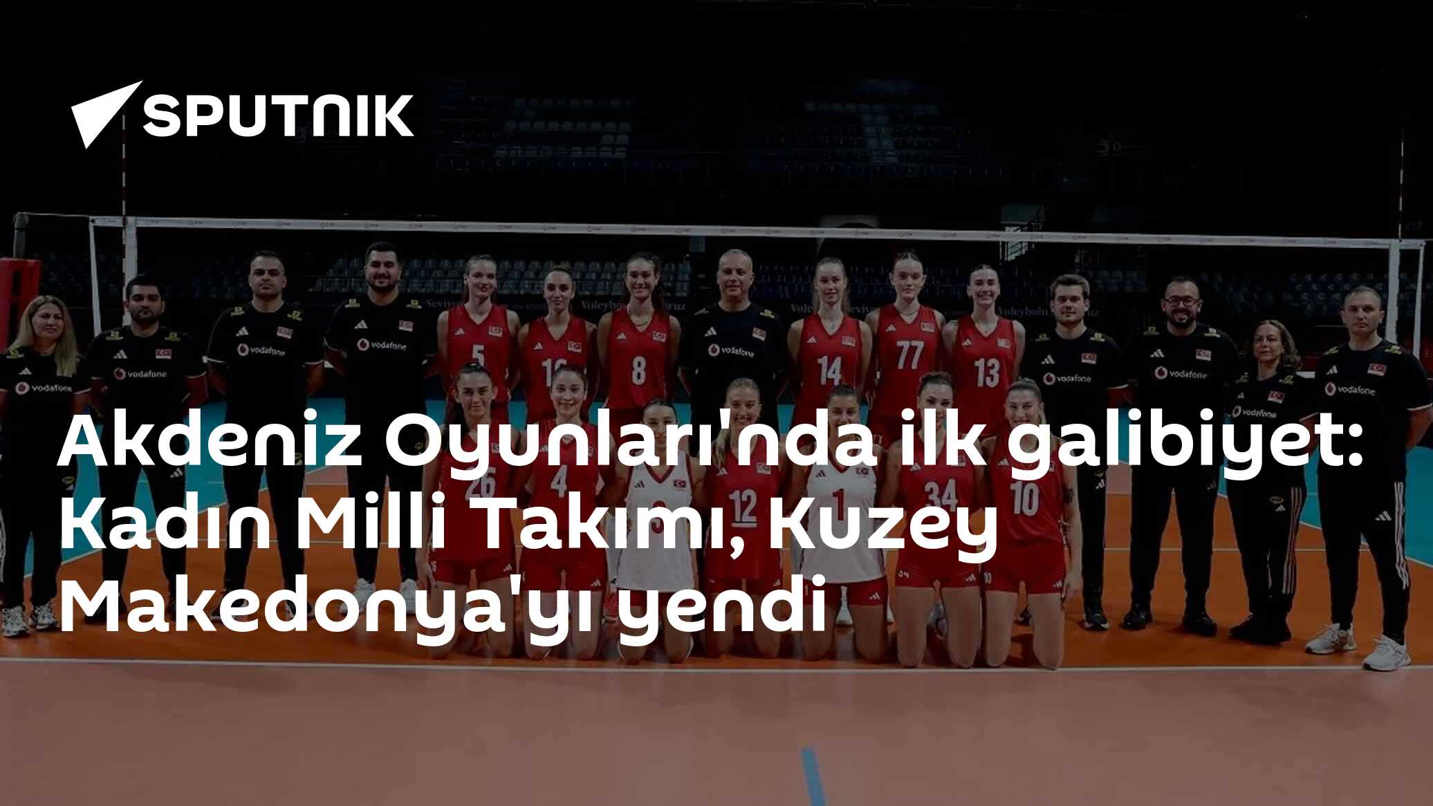 Akdeniz Oyunları'nda ilk galibiyet: Kadın Milli Takımı, Kuzey Makedonya'yı yendi