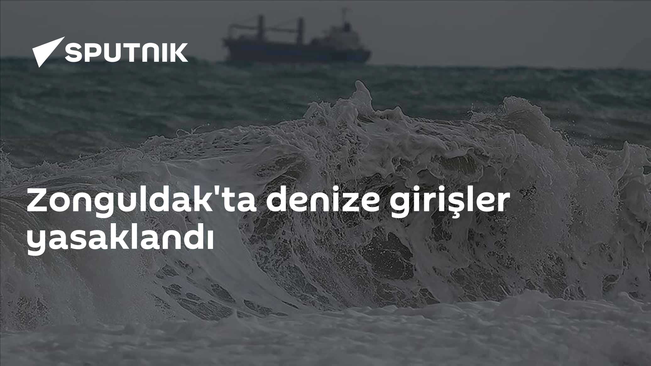 Zonguldak'ta denize girişler yasaklandı