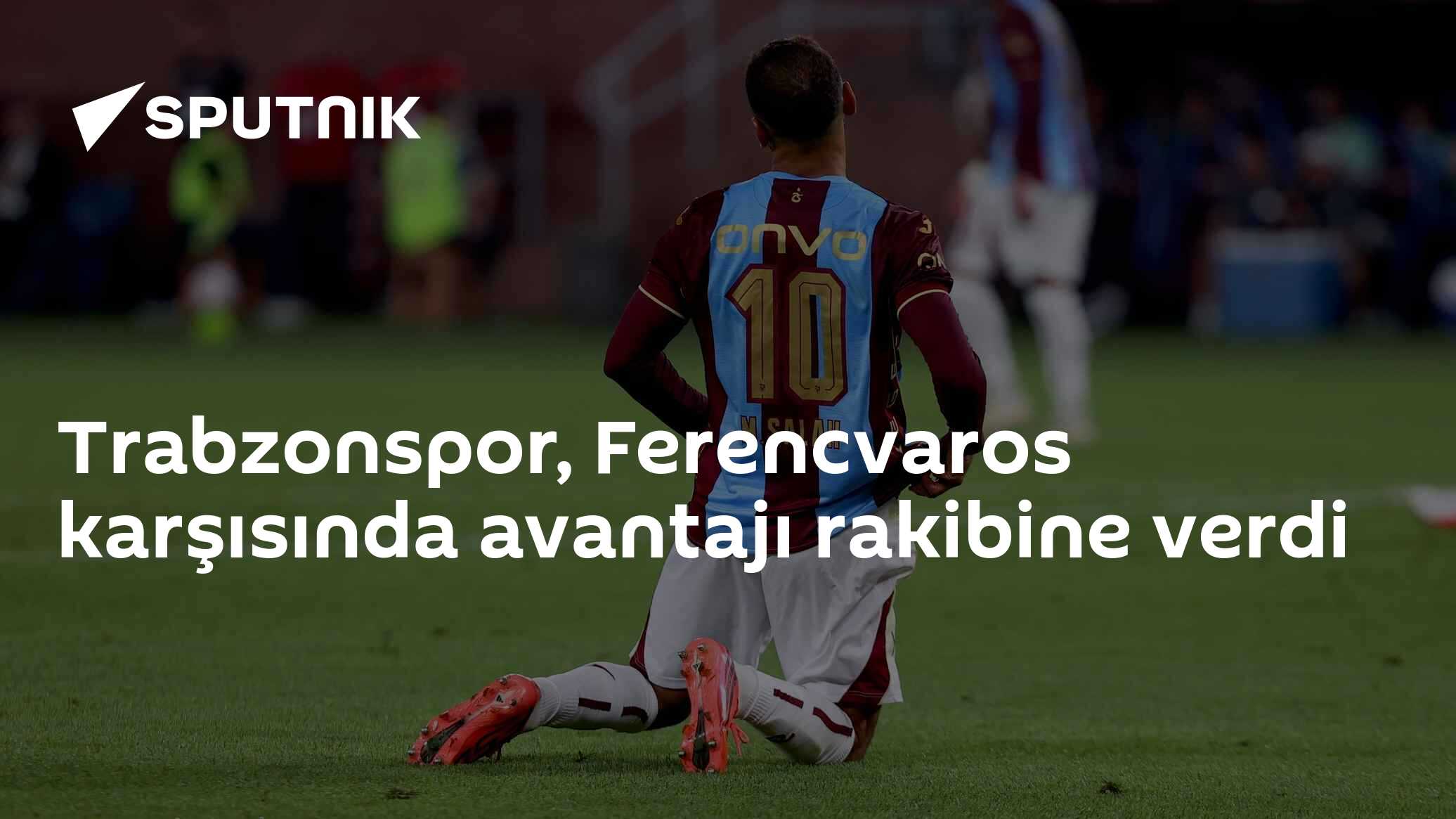 Trabzonspor, Ferencvaros karşısında avantajı rakibine verdi