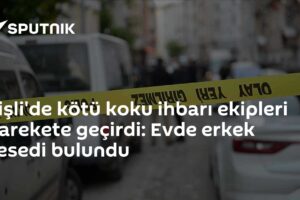 Şişli'de kötü koku ihbarı ekipleri harekete geçirdi: Evde erkek cesedi bulundu