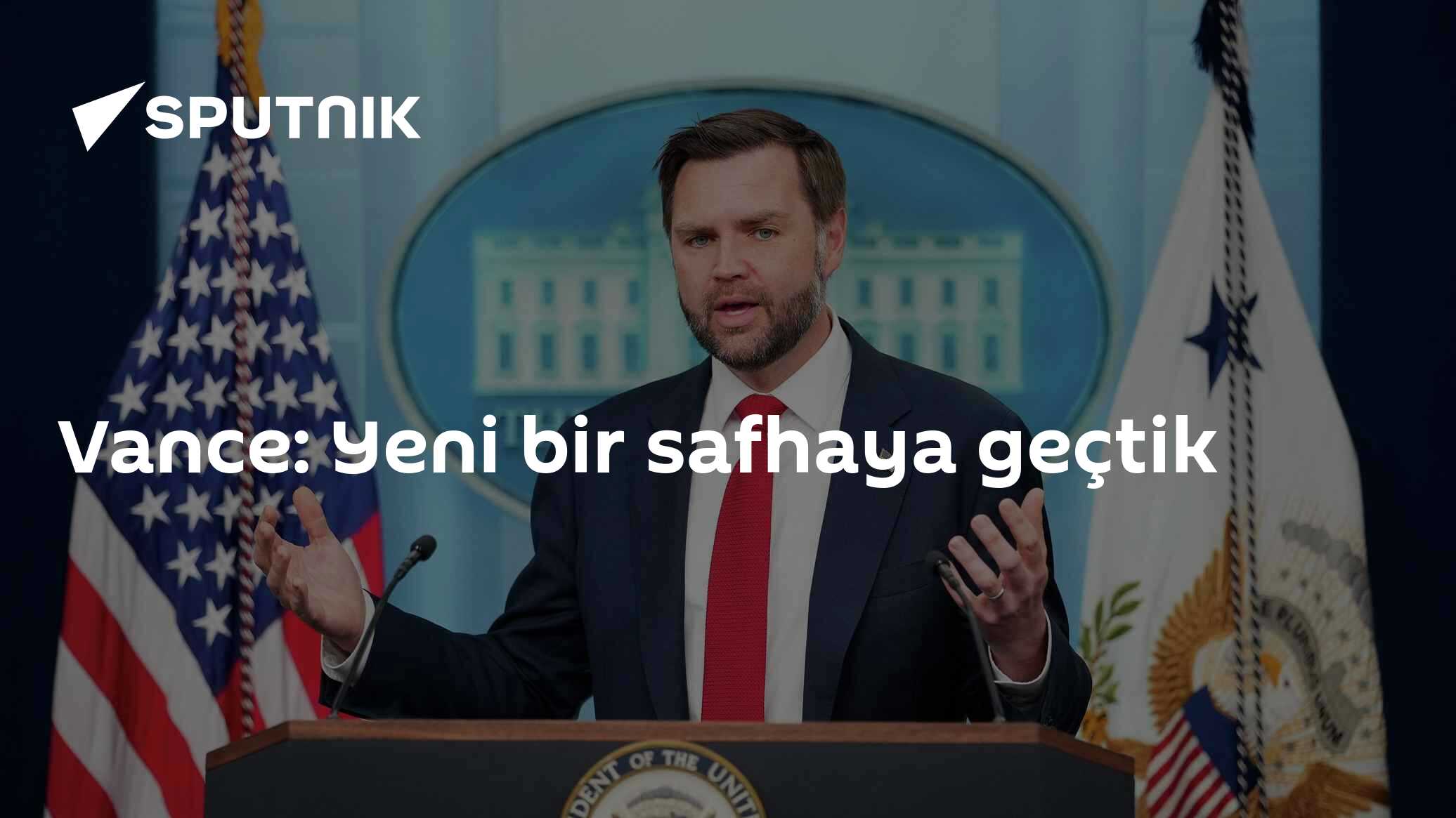 Vance: Yeni bir safhaya geçtik