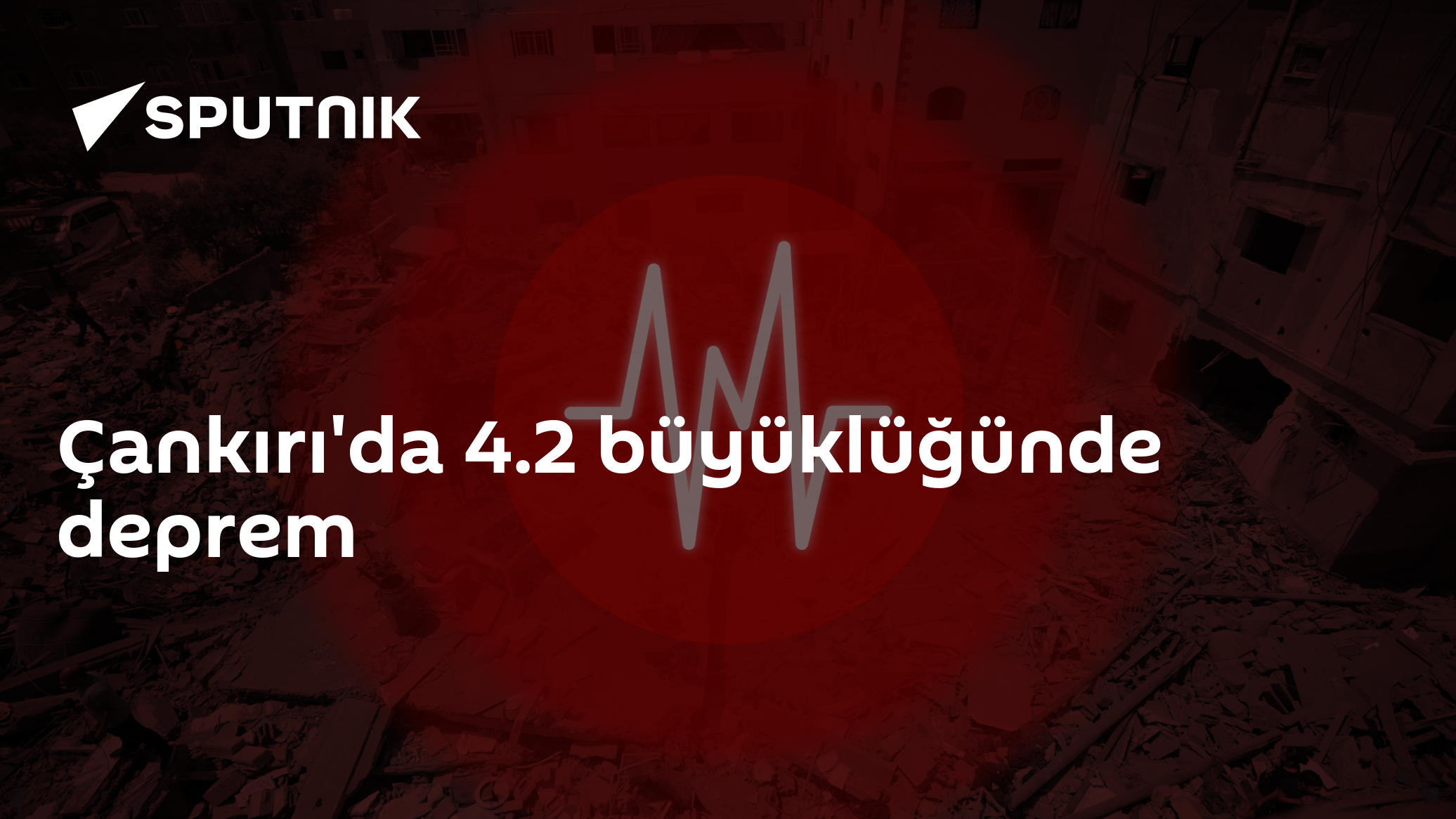 Çankırı'da 4.2 büyüklüğünde deprem