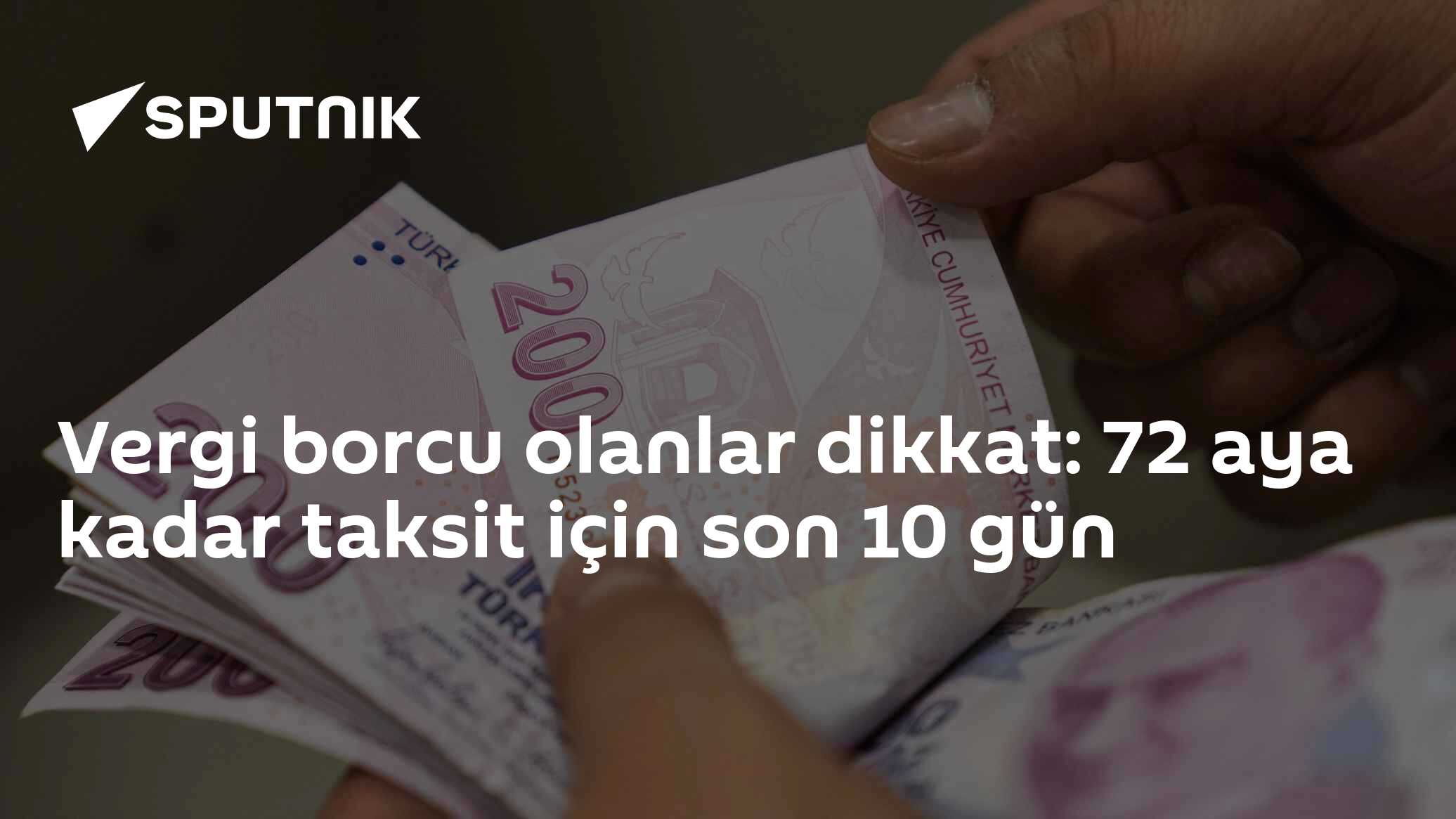 Vergi borcu olanlar dikkat: 72 aya kadar taksit için son 10 gün