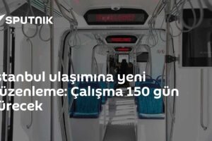 İstanbul ulaşımına yeni düzenleme: Çalışma 150 gün sürecek