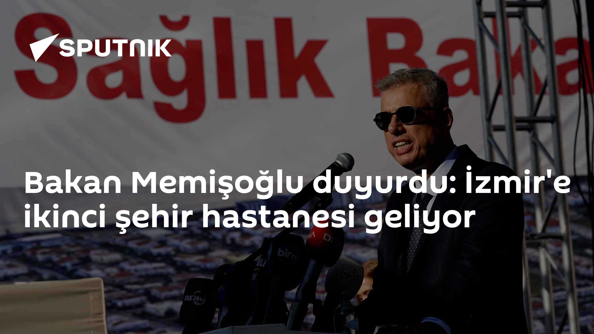 Bakan Memişoğlu duyurdu: İzmir'e ikinci şehir hastanesi geliyor