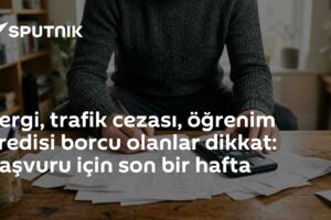 Vergi, trafik cezası, öğrenim kredisi borcu olanlar dikkat: Başvuru için son bir hafta