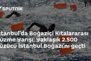 İstanbul’da Boğaziçi Kıtalararası Yüzme Yarışı: Yaklaşık 2.500 yüzücü İstanbul Boğazı’nı geçti