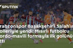 Trabzonspor Başakşehir'i Salah'ın golleriyle yendi: Mısırlı futbolcu bordo-mavili formayla ilk golünü attı