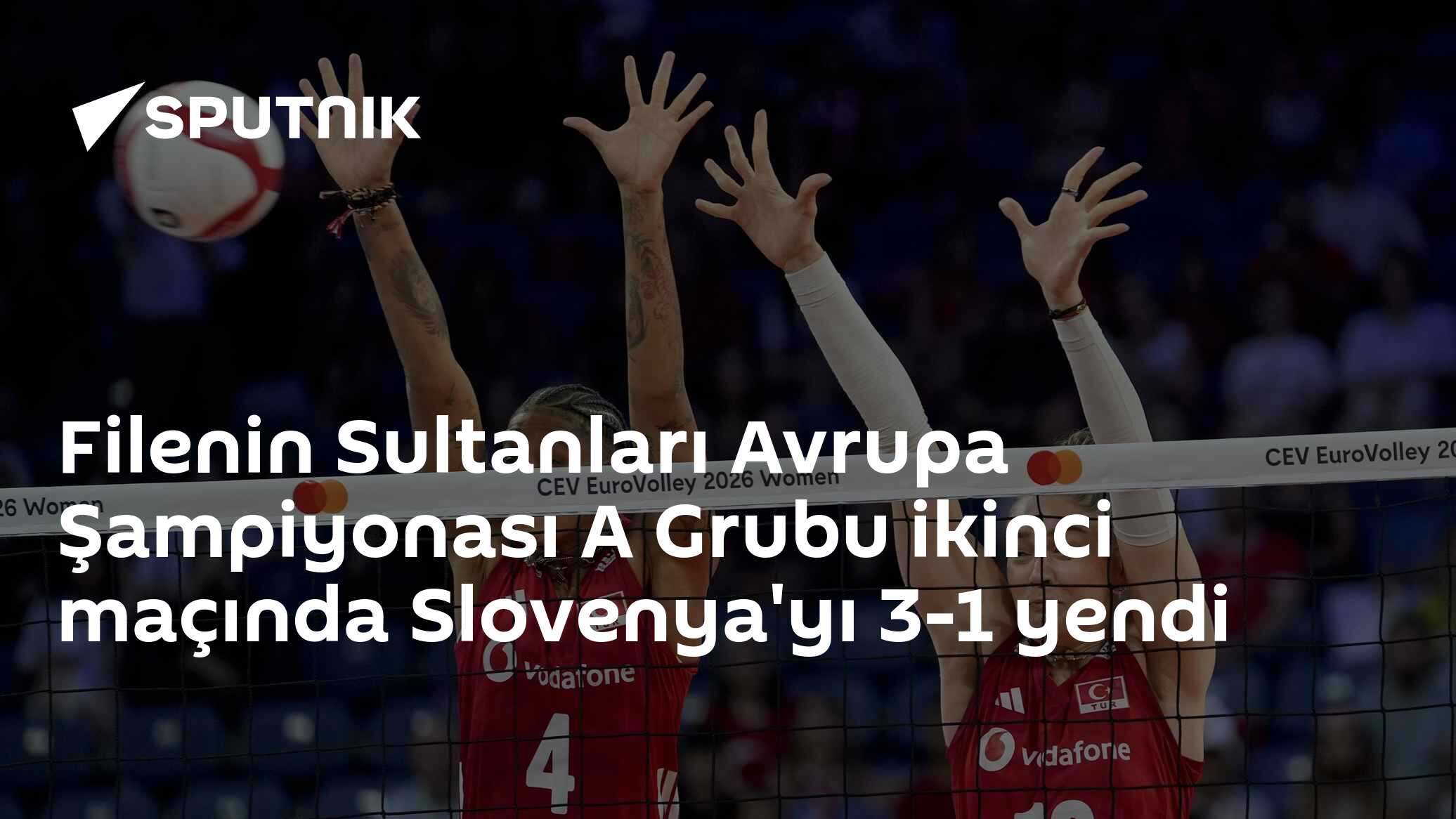 Filenin Sultanları Avrupa Şampiyonası A Grubu ikinci maçında Slovenya'yı 3-1 yendi
