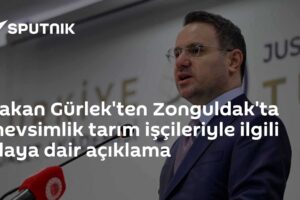 Bakan Gürlek'ten Zonguldak'ta mevsimlik tarım işçileriyle ilgili olaya dair açıklama
