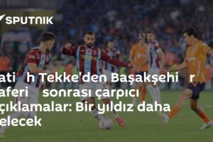 Fati̇h Tekke'den Başakşehi̇r zaferi̇ sonrası çarpıcı açıklamalar: Bir yıldız daha gelecek