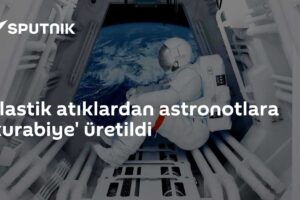 Plastik atıklardan astronotlara 'kurabiye' üretildi
