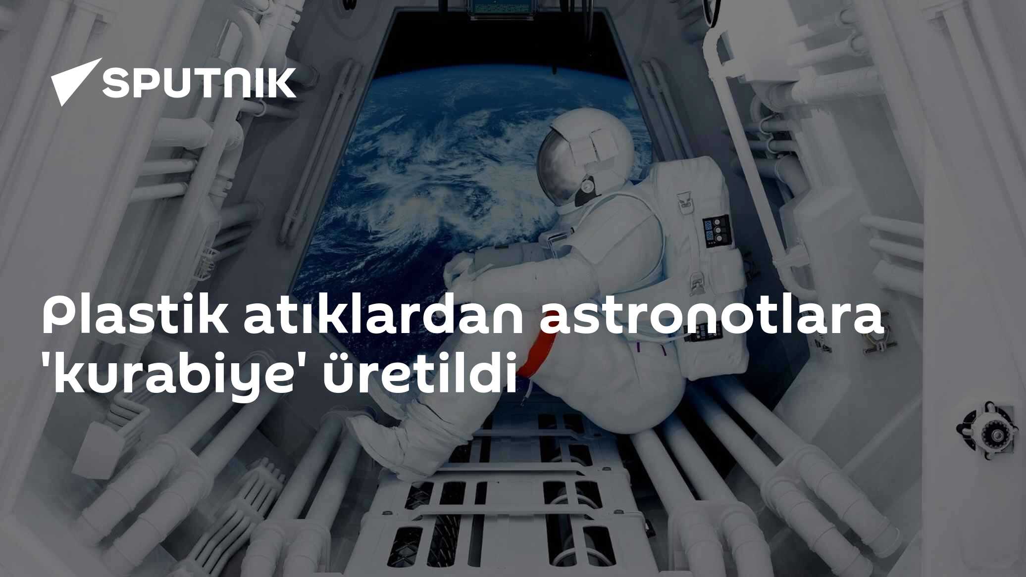 Plastik atıklardan astronotlara 'kurabiye' üretildi