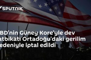 ABD’nin Güney Kore’yle dev tatbikatı Ortadoğu'daki gerilim nedeniyle iptal edildi