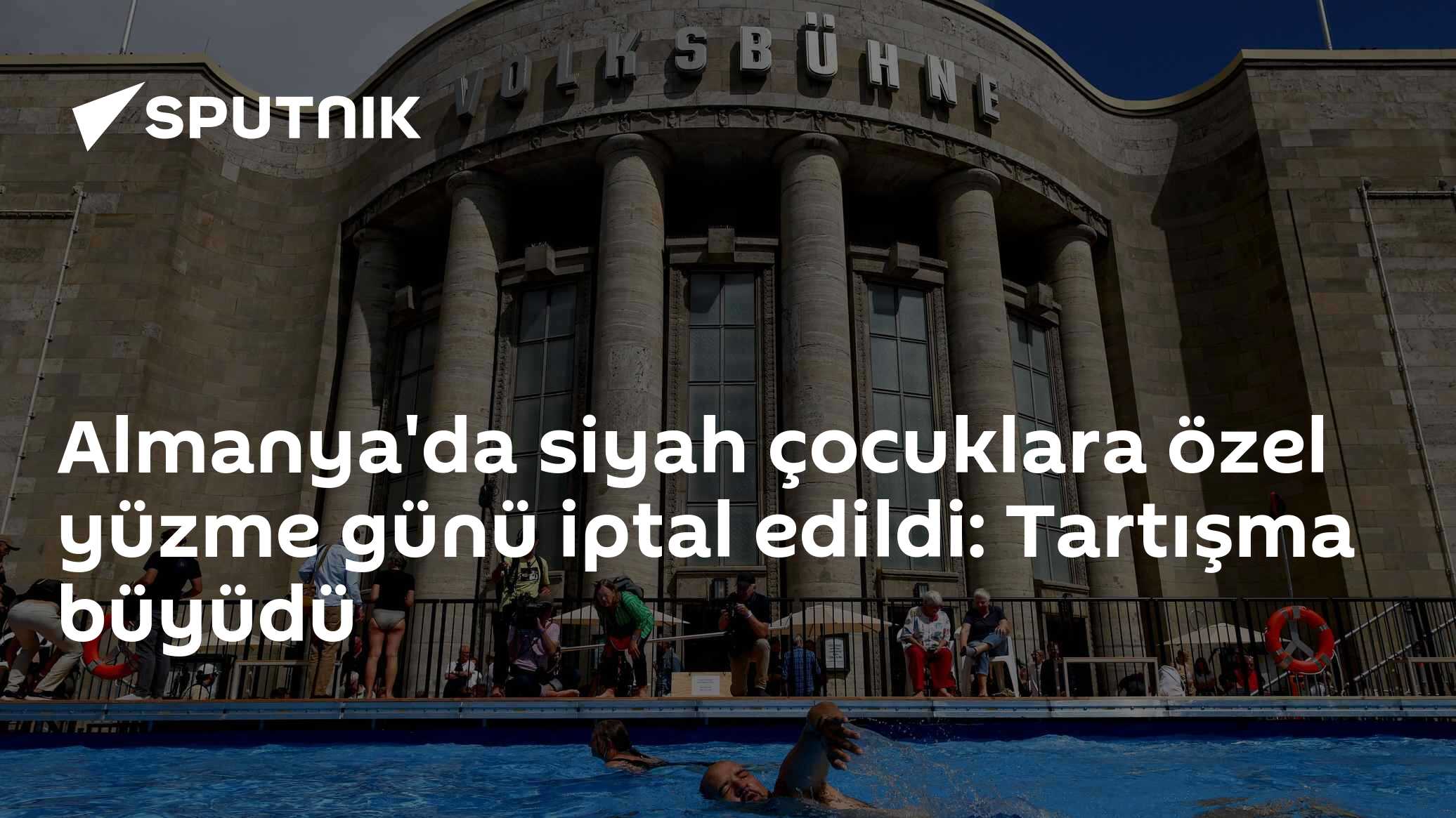 Almanya'da siyah çocuklara özel yüzme günü iptal edildi: Tartışma büyüdü