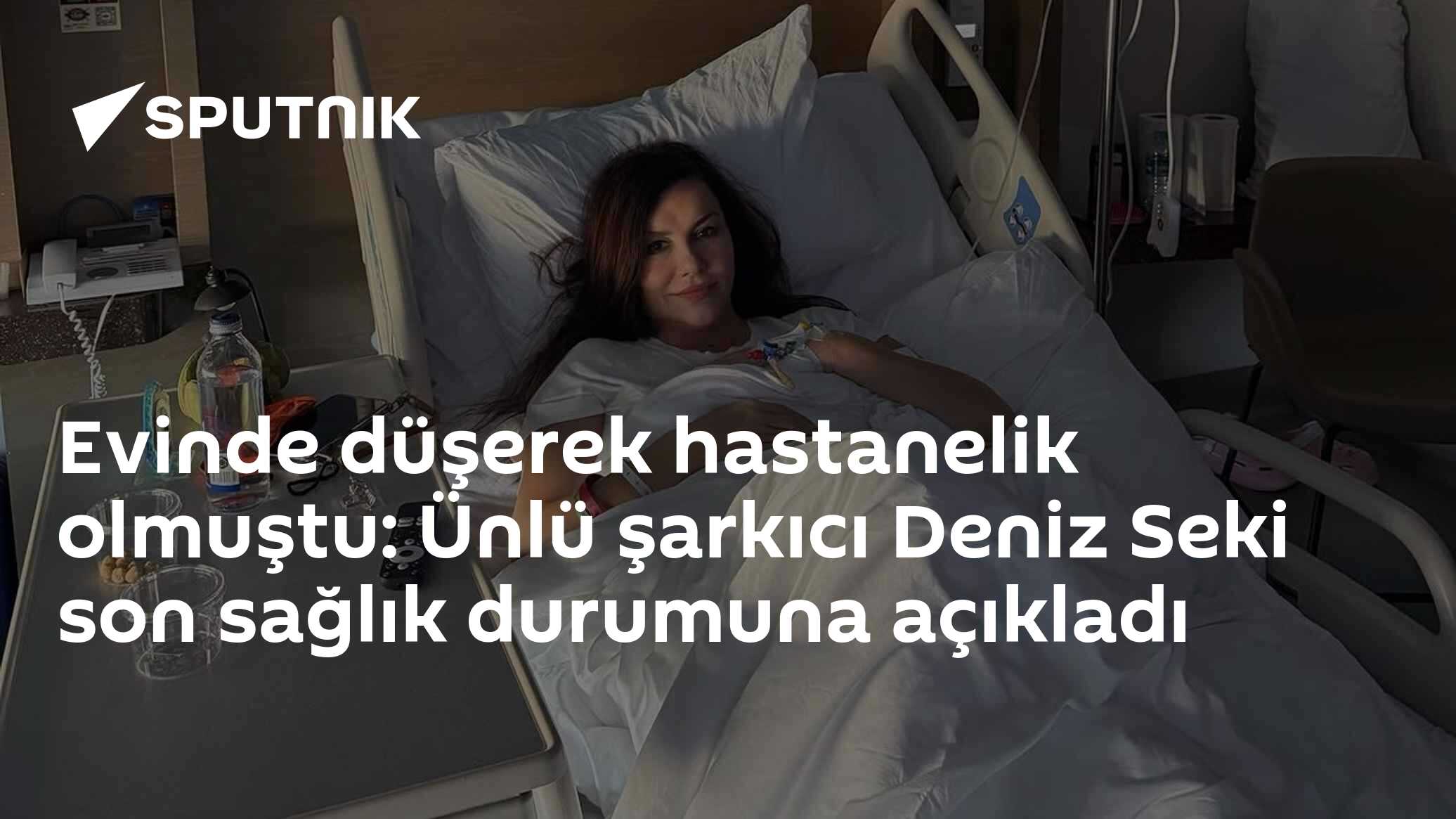 Evinde düşerek hastanelik olmuştu: Ünlü şarkıcı Deniz Seki son sağlık durumuna açıkladı