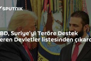 ABD, Suriye'yi Teröre Destek Veren Devletler listesinden çıkardı