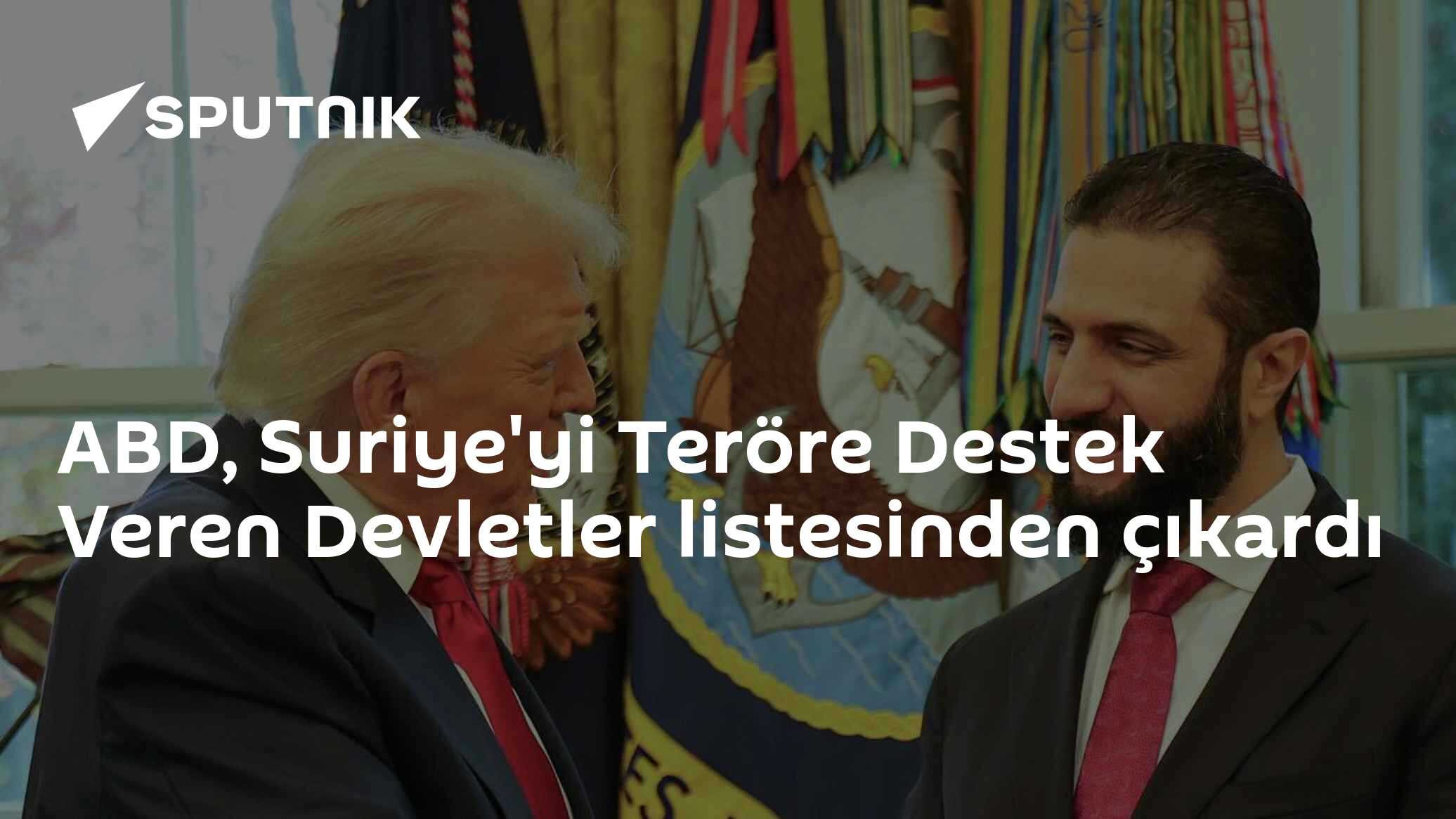 ABD, Suriye'yi Teröre Destek Veren Devletler listesinden çıkardı