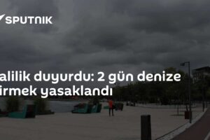 Valilik duyurdu: 2 gün denize girmek yasaklandı
