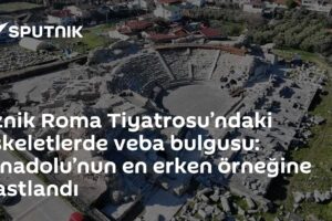 İznik Roma Tiyatrosu’ndaki iskeletlerde veba bulgusu: Anadolu’nun en erken örneğine rastlandı