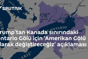 Trump'tan Kanada sınırındaki Ontario Gölü için 'Amerikan Gölü olarak değiştireceğiz' açıklaması