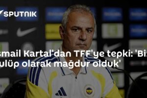 İsmail Kartal'dan TFF'ye tepki: 'Biz kulüp olarak mağdur olduk'
