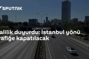 Valilik duyurdu: İstanbul yönü trafiğe kapatılacak