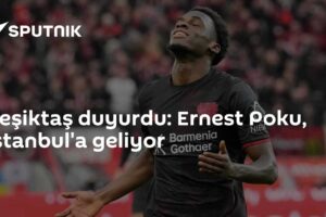 Beşiktaş duyurdu: Ernest Poku, İstanbul'a geliyor